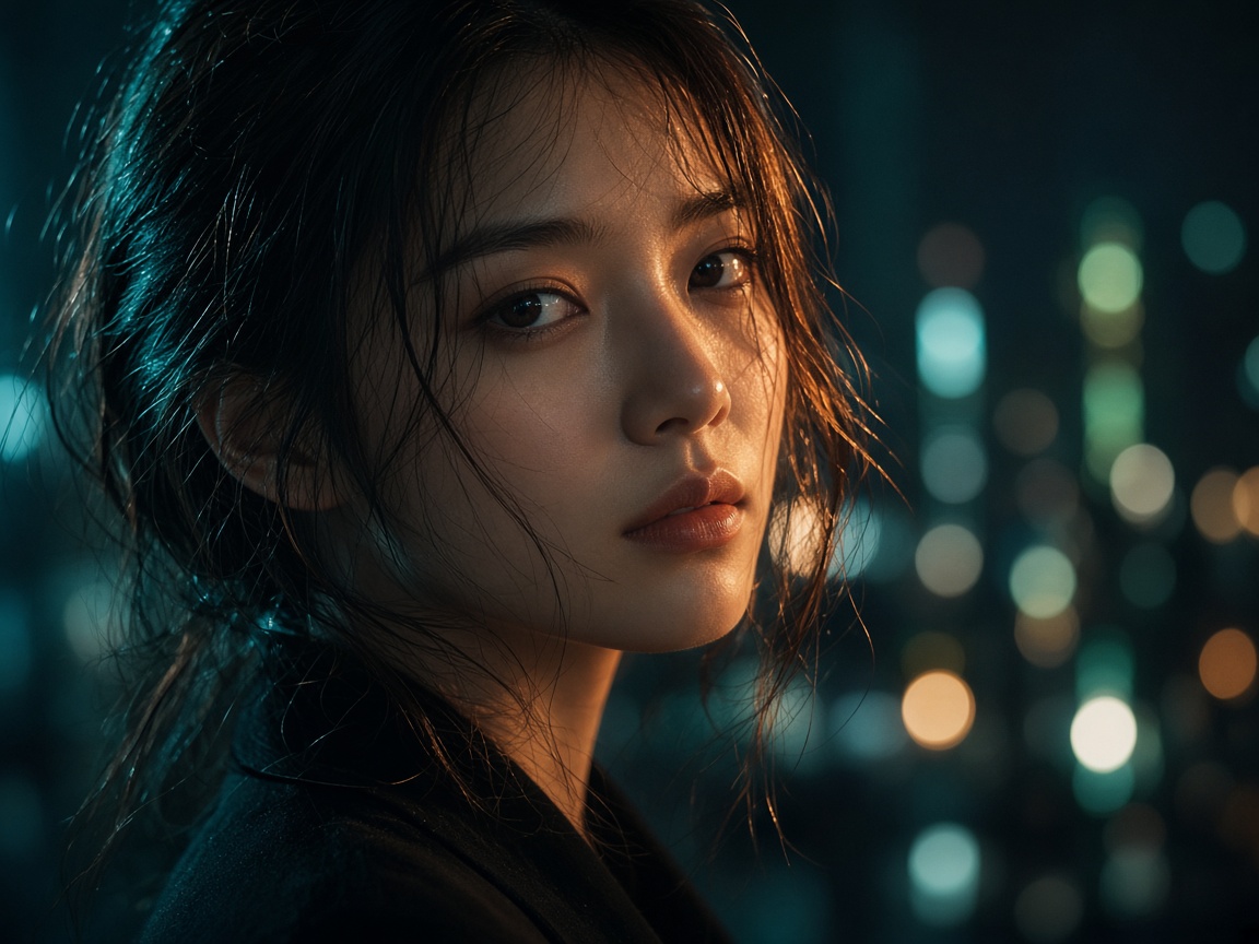 Portrait and visual-style concept example